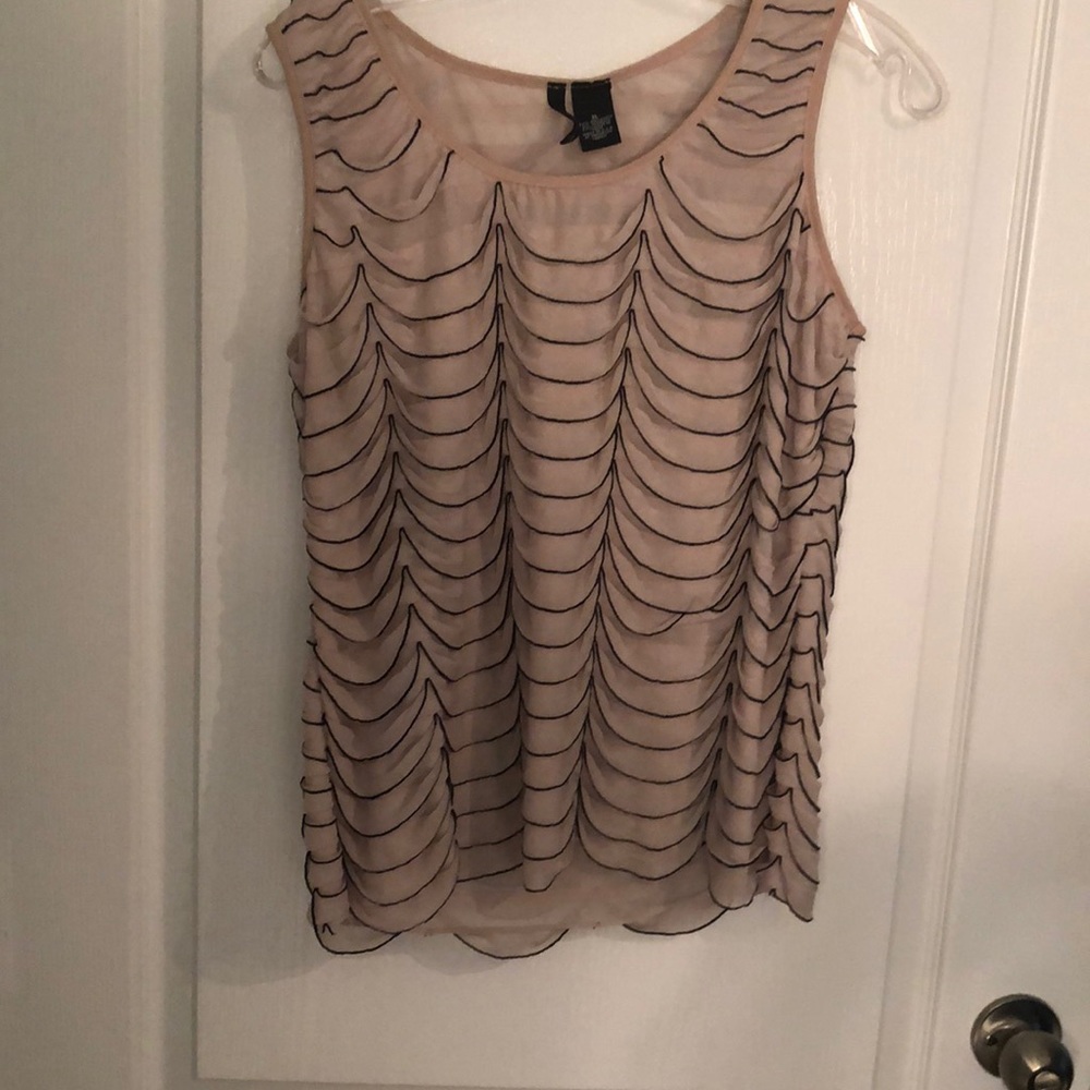 New directions sleeveless top